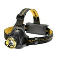 thumbnail image 1 of Hearth & Gear Lampe Frontale LED Rechargeable avec 1 USB Projecteur de Recherche Lumineux avec 3 Modes Longue Durée Projecteur Puissant Réglable à 90° pour Camping, Course, Vélo, Escalade en Plein Air Lumières de Barbier pour Découpe, 1 of 7