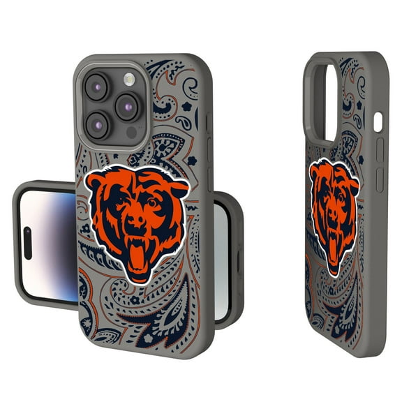 Chicago Bears Paisley iPhone Soft Touch Case