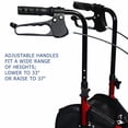 thumbnail image 4 of Lumex 3 Wheel Cruiser: Andador ligero y angosto de tres ruedas para personas mayores y espacios reducidos, 4 of 5