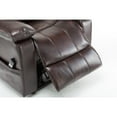 thumbnail image 4 of Comfort Pointe Spence Burnished Brown Faux Leather Lift Chair, 4 of 16