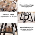 thumbnail image 3 of Mesa de Comedor Redonda Desayunador, Hogar, Oficina para 2-4 Personas 120 x 120 x 76 cm, 3 of 12