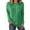 Green, variant on EDFBUYKRS Fall Shirts Womens Tops Long Sleeve Print Loose Blouse M