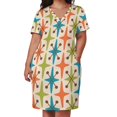 thumbnail image 2 of Vestido de fiesta horizontal con bolsillos para mujer, ropa de lujo, decoración moderna de mediados de siglo., 2 of 6