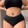 thumbnail image 6 of Bosfbaoi Underwear For Women Plus Size Seamless Underwear Mid-Rise Cotton Lined Panties, 6 of 7
