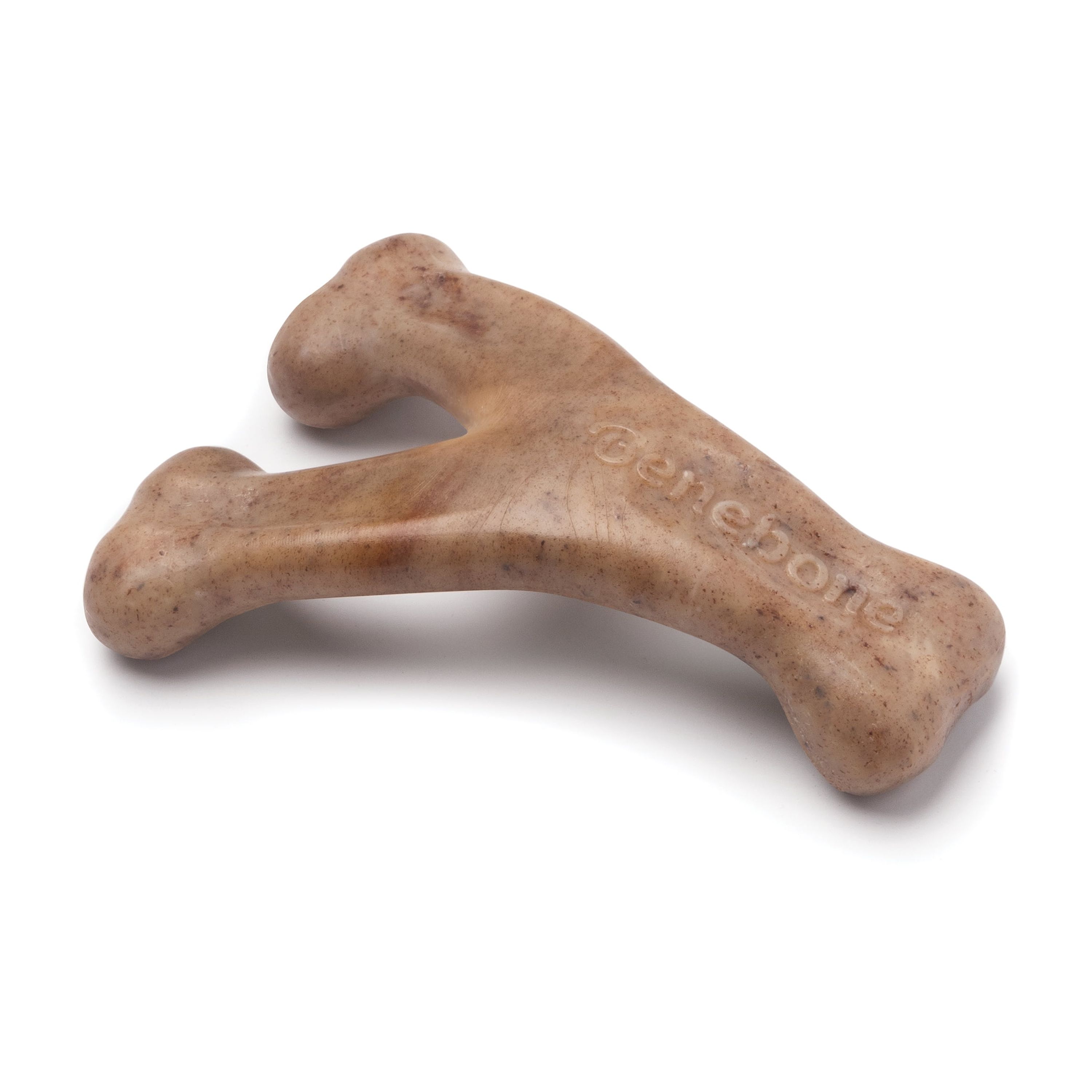 Benebone Puppy Wishbone Chew Toys, Bacon Flavor, 2-Pack photo 3