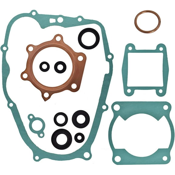 munirater Complete Engine Gasket Kit Set with Oil Seals Replacement for 1988-2006 Yamaha Blaster 200 YFS200