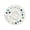 10"_Round, variant on Mother's Day DIY Handprint Gift Kit, Large DIY Handprint Stepping Stone Kit, Indoor Outdoor Family Keepsake Gift, Includes 1 Round Mod, 26 Letter Stamps, and Colored Stones (10 Inch)