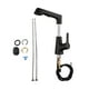 thumbnail image 2 of Grifo de lavabo de baño con rociador extraíble Grifo de cocina extraíble universal Negro, 2 of 9