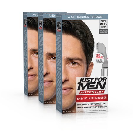 30 Value Just For Men Autostop Easy No Mix Men S Hair Color With
