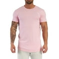 thumbnail image 1 of BOBOGOJP T-Shirts pour Homme T-Shirt à Manches Courtes Blouse Décontractée (Rose,G), 1 of 3
