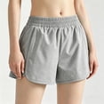 thumbnail image 5 of Fengqque Boys and Girls Cotton Athletic Shorts Soccer Running Active Dry-Fit Kids Gym Workout Performance Solid Color Shorts Gray 2-3 Years, 5 of 6