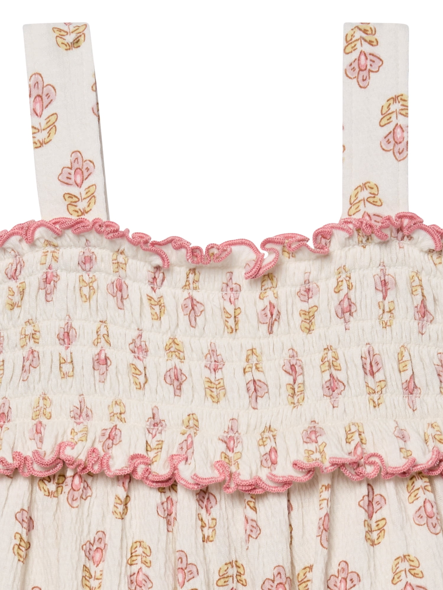 Modern Moments by Gerber Baby Girl Long Leg Romper , Sizes 0/3 Months - 24 Months
