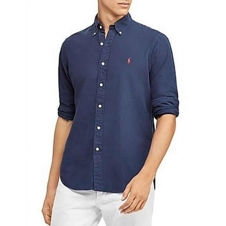 Polo Ralph Lauren NAVY Classic-Fit Oxford Shirt, US X-Large