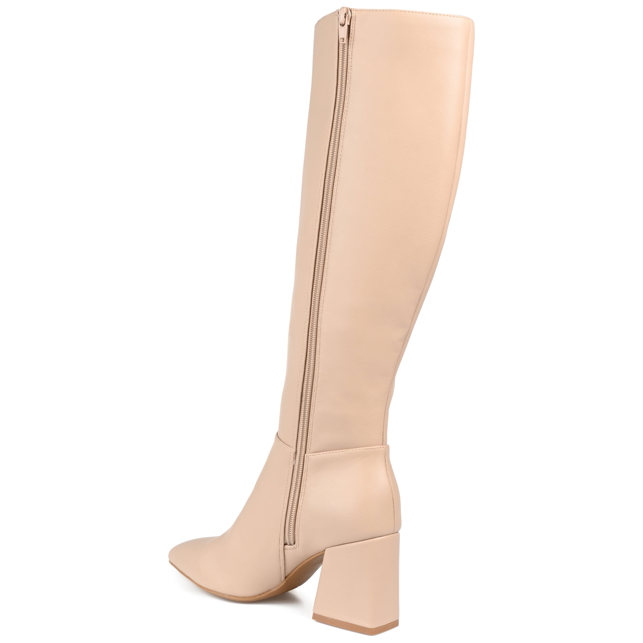 Journee Womens Landree Block Heel Knee High Boots