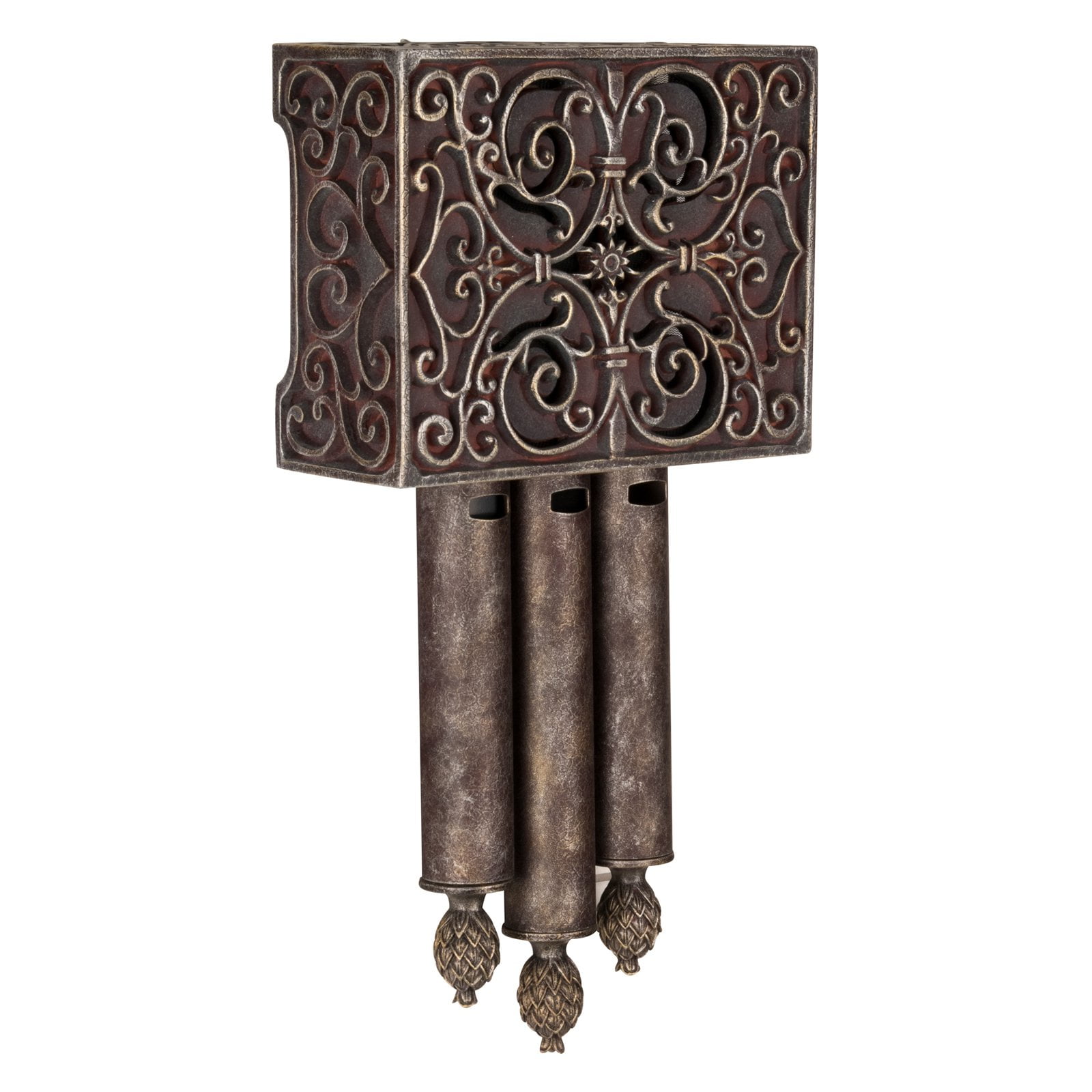 Craftmade Renaissance Crackle Carved Westminster Short Door Chime