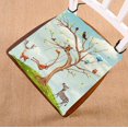 thumbnail image 1 of ABPHQTO Animal And Tree Bunch Cojín para silla Cojín para asiento Cojín para silla Cojín para suelo 45x45 cm, 1 of 1