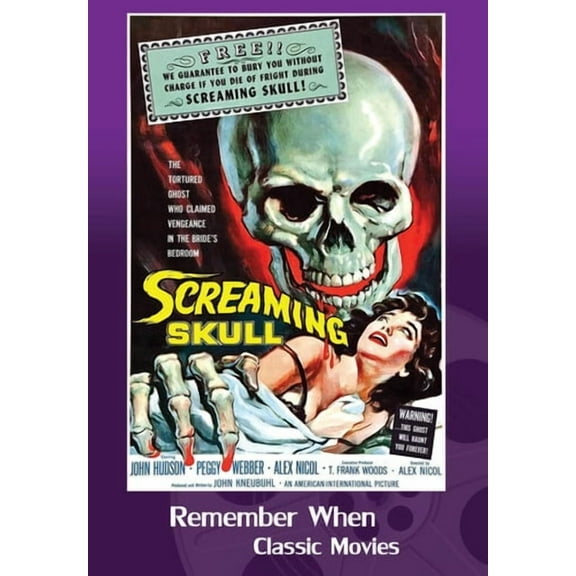 The Screaming Skull (DVD), Digicom LTD, Horror