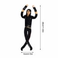 thumbnail image 2 of Michae Bendable Pop Star Plush Doll with Internal Wire Armature, Posable Stuffed Puppet for Desk Display, Collectible Music Gift for M-J Fans, 6 Pack, 2 of 3