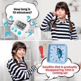 thumbnail image 4 of Secura 60-Minute Visual Timer for Kids, Time Clocks, Countdown Timer for Office Kitchen, Classroom Timer for Kids, Silent Time Management Tool (Blue & Blue), 4 of 7