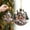 D(1pc), variant on 1Pcs Gingerbread House Ornaments for Christmas Tree Gingerbread Christmas Decor with Rope Xmas Hanging Ornaments for Xmas Tree Holiday Party New Year Home Decorations