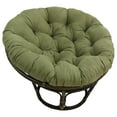 thumbnail image 5 of Blazing Needles 93302-MS-AB 48 in. Solid Microsuede Papasan Cushion, Aqua Blue, 5 of 5