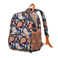 thumbnail image 3 of Mandala Inspired Backpack - Waterproof Ergonomic School Bag with Adjustable Strap Loops, 3 of 5
