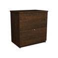 thumbnail image 1 of Bestar - Lateral filing cabinet - 2 drawers - chocolate, 1 of 2