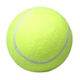 thumbnail image 2 of Flmtop 24cm Durable Inflatable Rubber Dog Tennis Ball Pet Catching Game Training Toy, 2 of 8