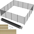 thumbnail image 1 of YUSAZENS Mesh Pool Fence, Removable Safety Pool Barrier for Inground Above Ground Pool Backyard Garden 4x48ft1, 1 of 6