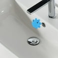 thumbnail image 4 of Tapón para bañera con forma de tapa de desagüe Tapón de plástico para desagüe con ventosas para bañera y ducha, 4 of 5