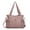 Pink, variant on Handbags for Womens Top-Handle Hobo Purse Roomy Casual Shoulder Bags PU Tote Satchel Purse for Womens