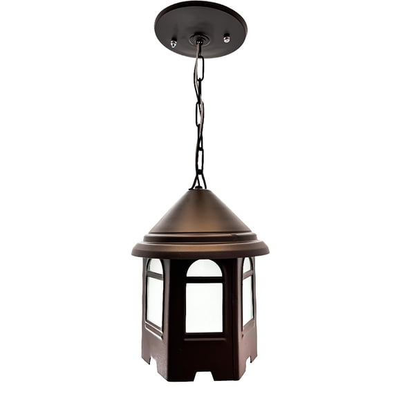 Lámpara Colgante Exterior, Luz Ideal Farol Arcos Gde