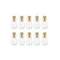 thumbnail image 2 of Mini Transparent Glass Bottle with Cork Water Drop Mini Cute Bottles Decorative Bottles With Cork Clear Jars Gifts Vial 10pcs, 2 of 5