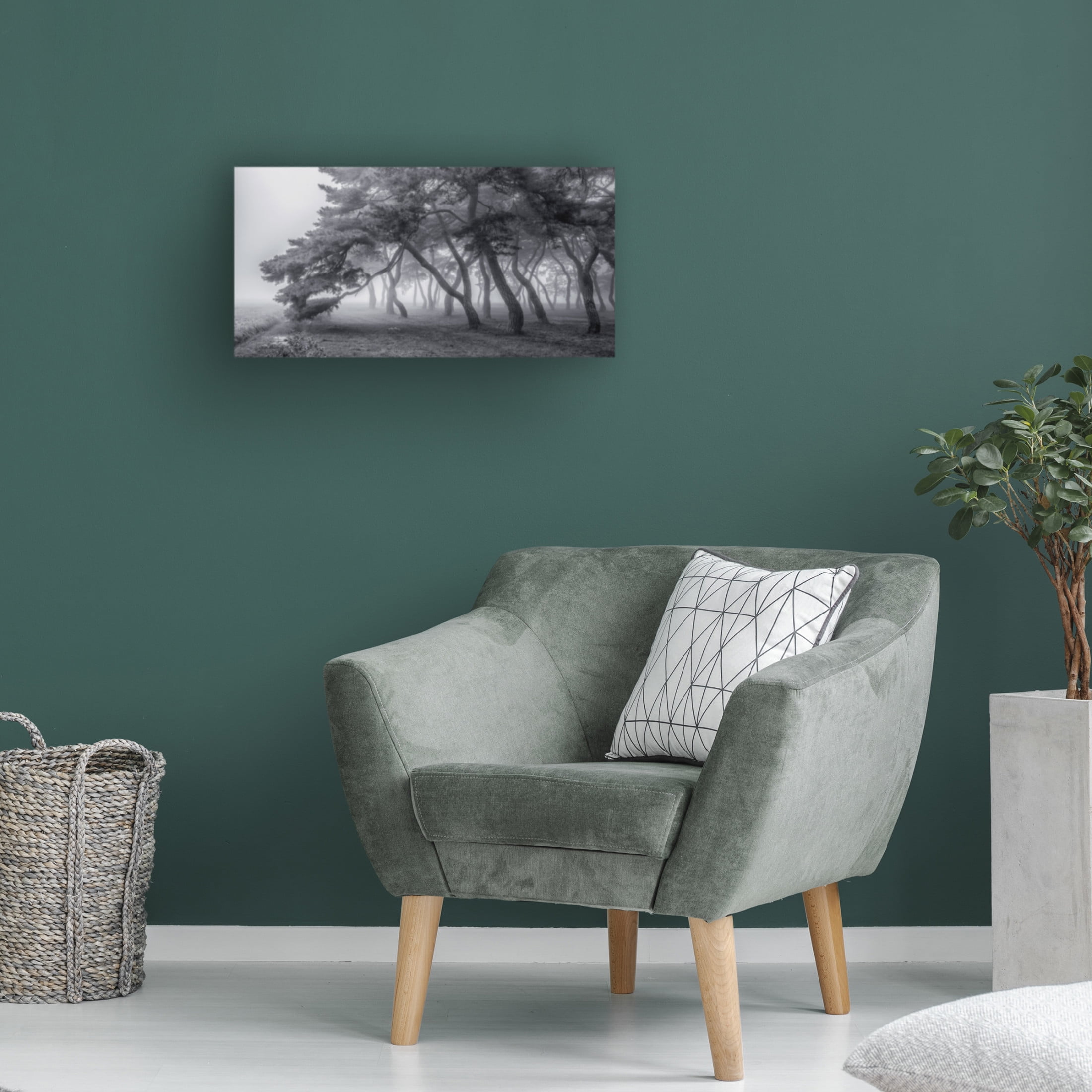 Canvas Wall Art - Tiger Seo 'Always' Wall Art for Living Room, Bedroom, or Office D?cor by Trademark Fine Art - 47 x 24 Inches