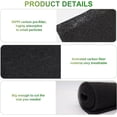 thumbnail image 5 of Air Filtration Foam,RV A/C Filters Replacement,Air Conditioner Replacement Filters,High-density Dustproof Foam,Compatible with Most Air Conditioner,Trash Cans,Dehumidifier,Black,40x16In, 5 of 7