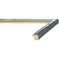 thumbnail image 3 of Roma Moulding 4x6 Solid Wood, Lavo Traditional Style, Silver Single Photo Frame, 3 of 4