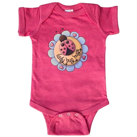 

Inktastic Ladybug Hugs with Flower Gift Baby Boy Bodysuit
