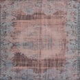 thumbnail image 1 of Ahgly Company Indoor Square Traditional Mauve Taupe Purple Persian Area Rugs, 6' Square, 1 of 6