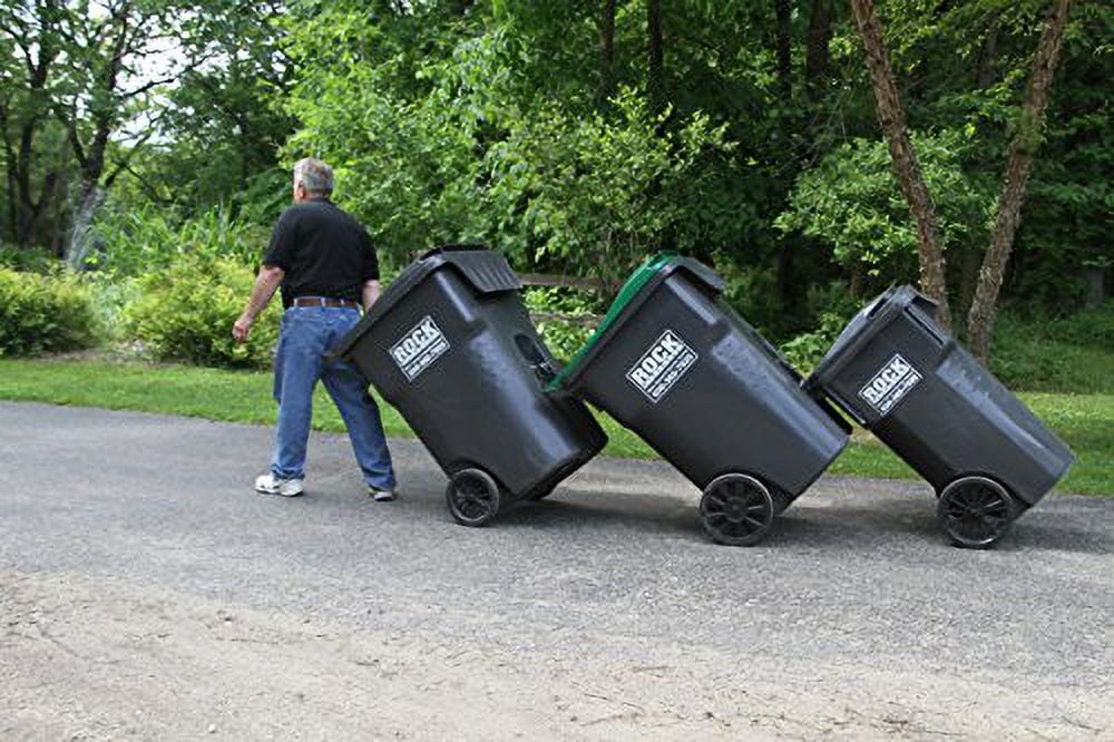 American-Made The Original Can Couplers to Hook Multiple Wheeled Trash Containers - by Garbage Commander