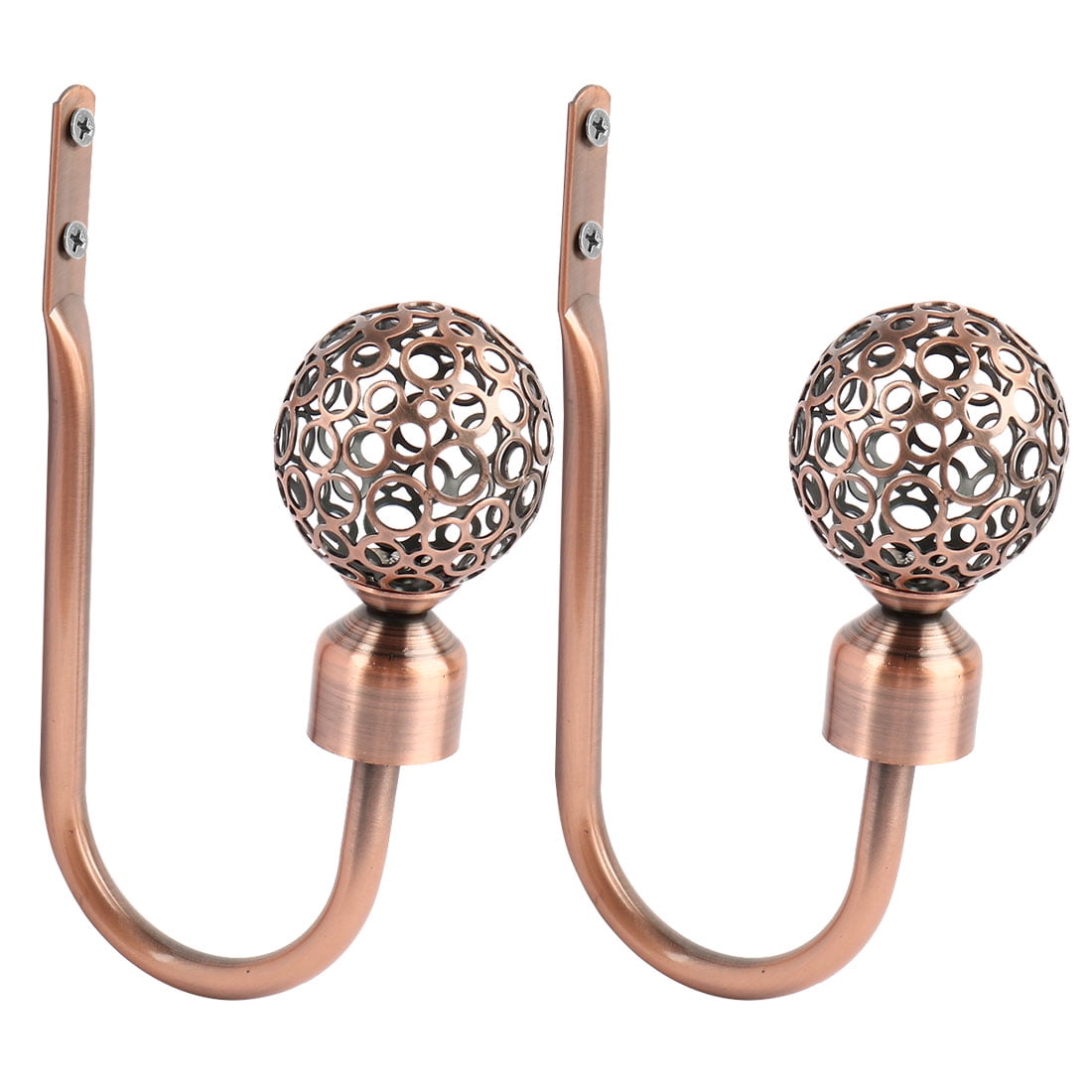 Metal Hollow Out Ball Design Tie Backs Curtain Holdback Backs