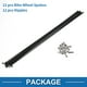 thumbnail image 4 of Rayos de bicicleta Unique Bargains 14G, rayos de rueda de bicicleta de acero inoxidable 304, 1 juego negro de 280 mm, 4 of 7
