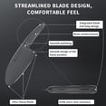 thumbnail image 4 of Plys Cleaver Knife,7.5 Inch Professional Kitchen Knives,Ultra Sharp Stainless Steel Meat Cleaver, Butcher Knife for Kitchen and Restaurant, 4 of 7