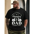 thumbnail image 2 of Men T Shirt for Big & Tall Man Graphic Short Sleeve Plus Size Oversized Tee Tshirts LT T0 5DIU 001, 2 of 8
