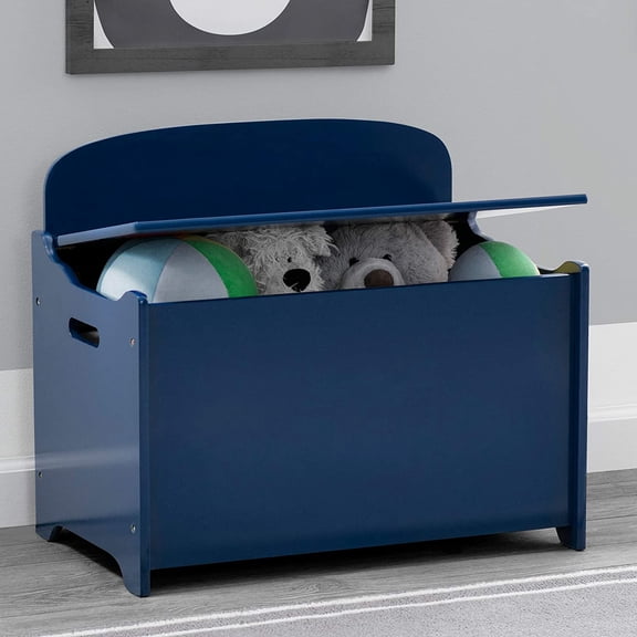 MySize Deluxe Toy Box, Deep Blue