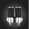thumbnail image 1 of For 2024 M-8009 Double-head Manual Soap Dispenser - Bathroom and Kitchen Liquid Soap Dispensing Pump, 1 of 5