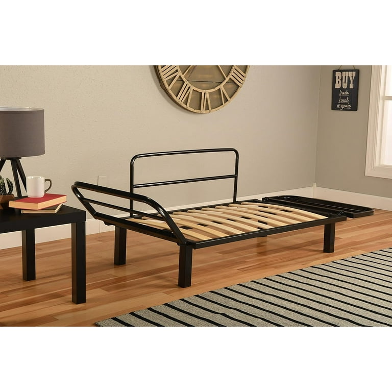 Best Futon Lounger Frame Sit Lounge Sleep Small Furniture for College Dorm Bedroom Studio Apartment Guest Room Covered Patio Porch