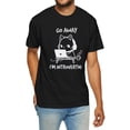 thumbnail image 1 of Men's Casual Cotton T-Shirt - Short Sleeve, Round Neck with Unique Letter Print | Perfect for Summer Outings & Sports, 1 of 6