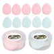 thumbnail image 2 of Finger Powder Puff, Maquillaje de Dedo Puff Delicado 10 piezas para viajes domésticos para mujeres, 2 of 7