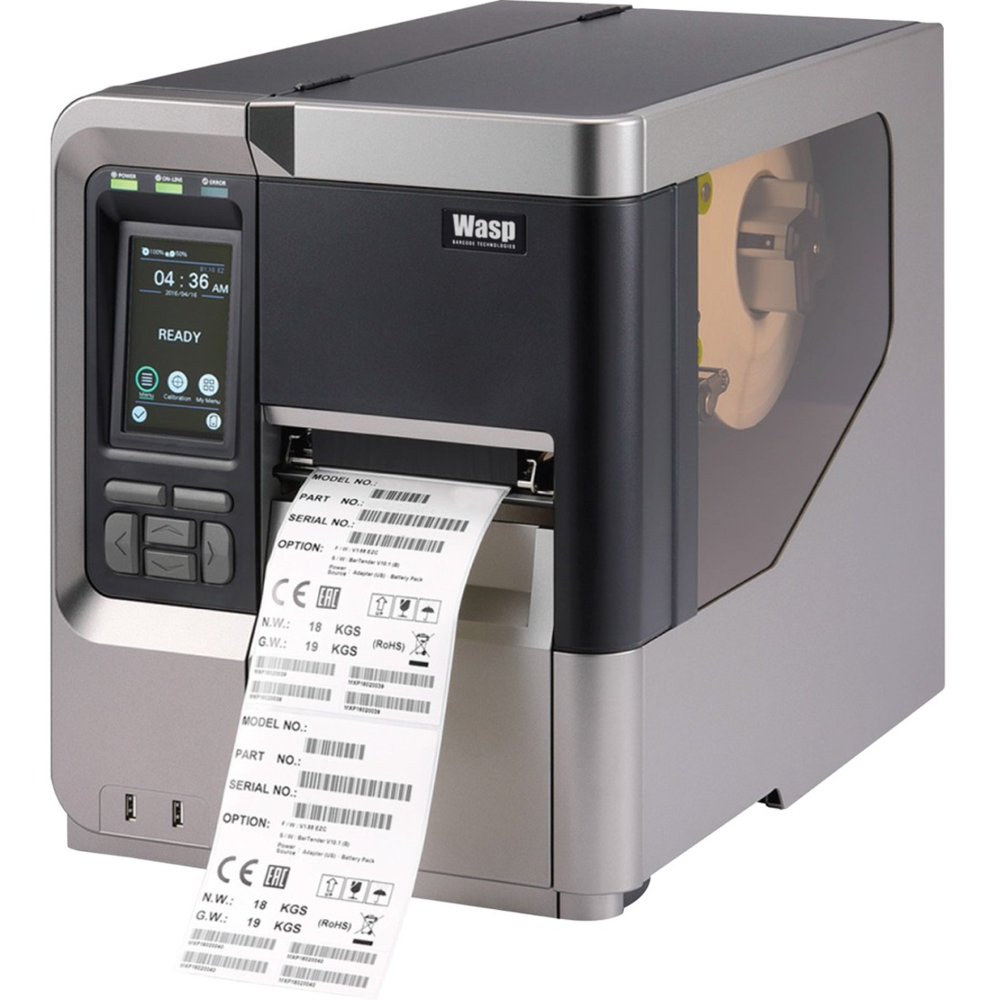 Wasp WPL618 Industrial Direct Thermal/Thermal Transfer Printer