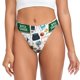 thumbnail image 1 of Fotbe Back To School A Tanga Sin Costuras para Mujer con Estampado – Panties Invisibles, Transpirables y Cómodos para Uso Diario-XX-Large, 1 of 6